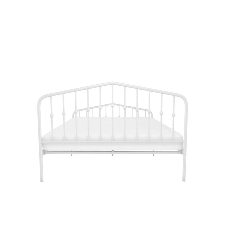 Novogratz Bushwick Metal Bed - White - Sizes Available - 4044129NUK