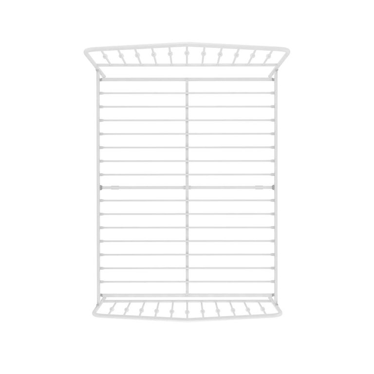 Novogratz Bushwick Metal Bed - White - Sizes Available - 4044129NUK