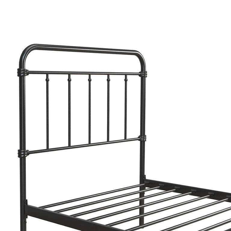Wallace Metal Bed - Black - Sizes Available - 4117019UK