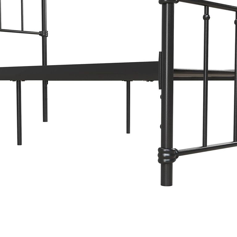 Wallace Metal Bed - Black - Sizes Available - 4117019UK