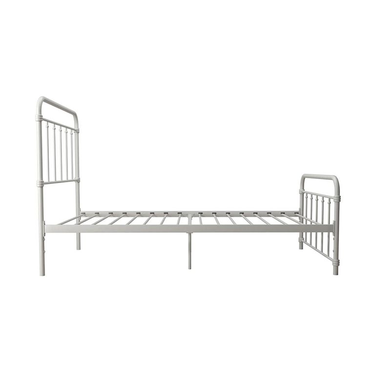 Wallace Metal Bed - White - Sizes Available - 4118119UK