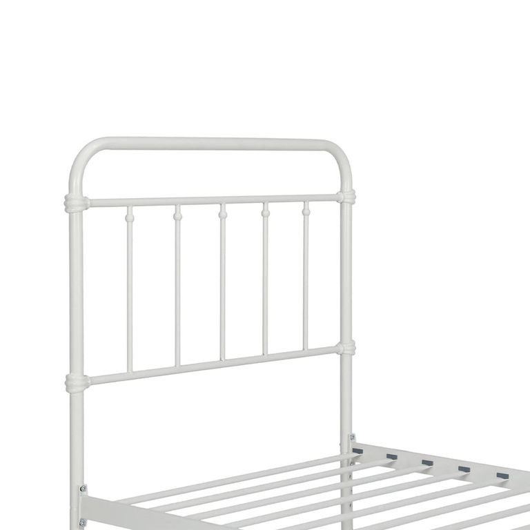 Wallace Metal Bed - White - Sizes Available - 4118119UK
