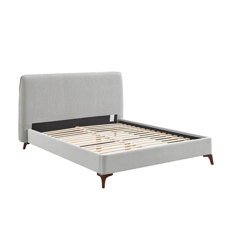 Davies Bed - Grey Fabric - Sizes Available