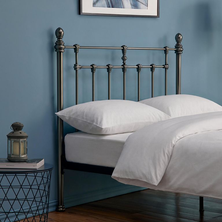 Fraser Bed - Black Nickel Metal - Sizes Available