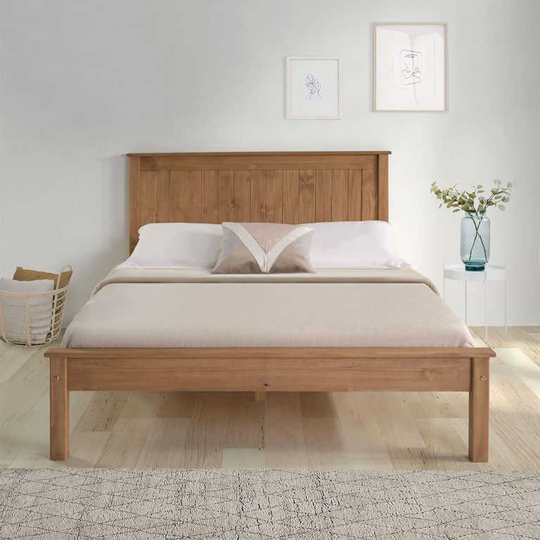 Travis Bed - Wooden - Low Footend - Sizes Available