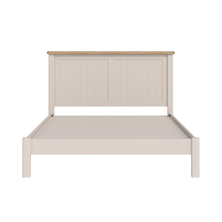 Windermere Painted Bed - Oyster Grey - Sizes Available