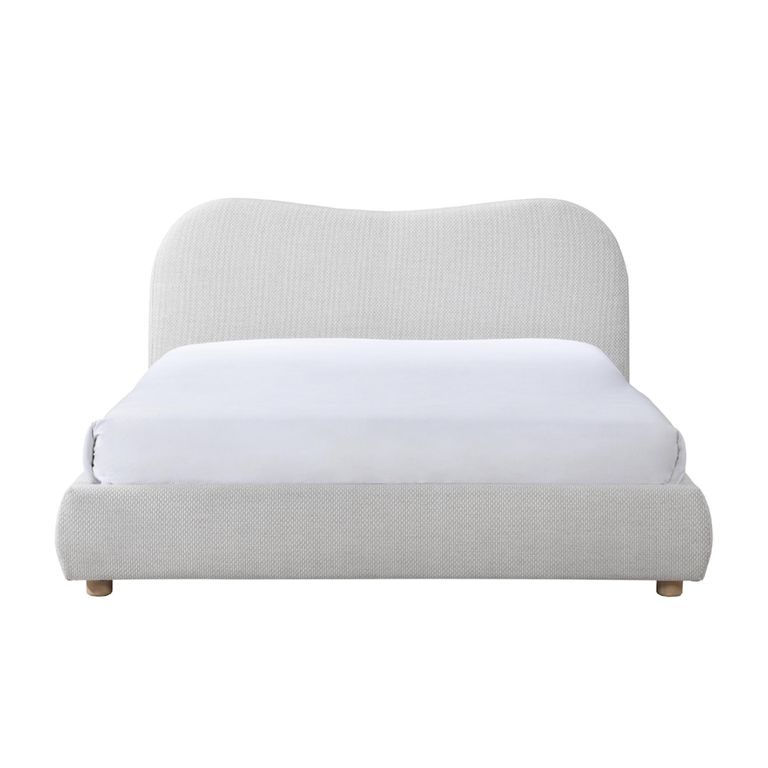 Wave Bed - Natural Weave - Fabric - Sizes Available