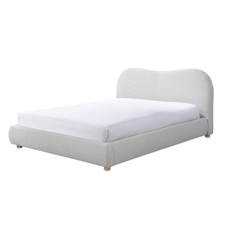 Wave Bed - Natural Weave - Fabric - Sizes Available