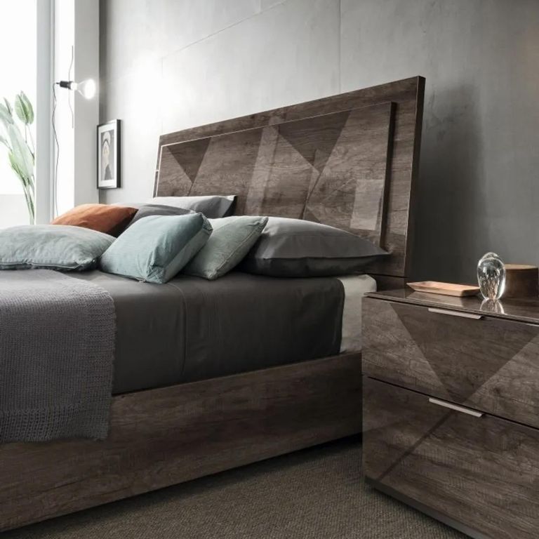 Favignana Bed - Rim Oak - Sizes Available