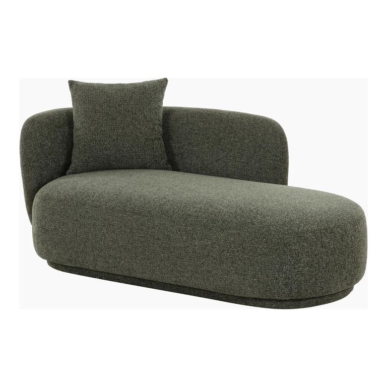 Mykonos Curved Daybed - Olive Green - Fabric