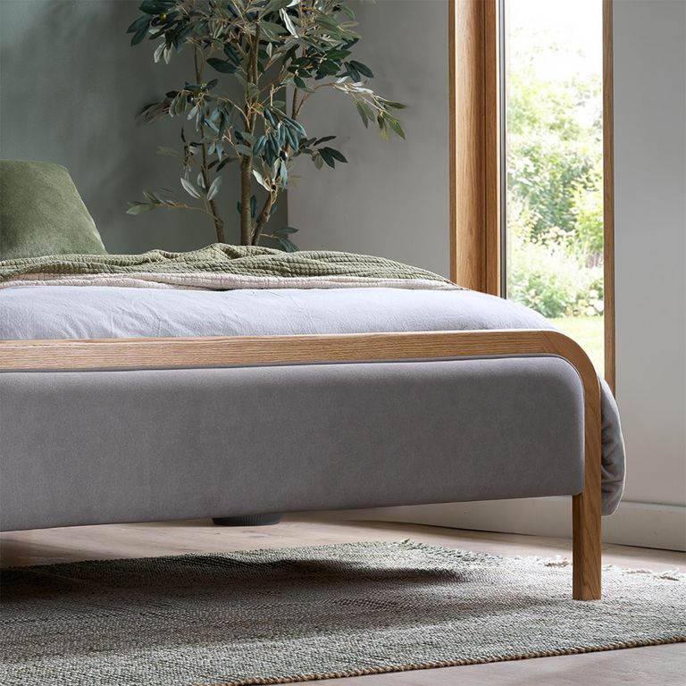 Liana Oak Bed - Sizes Available