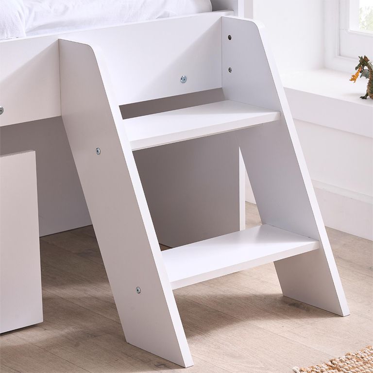 Poppy Cabin Bed - Storage - White