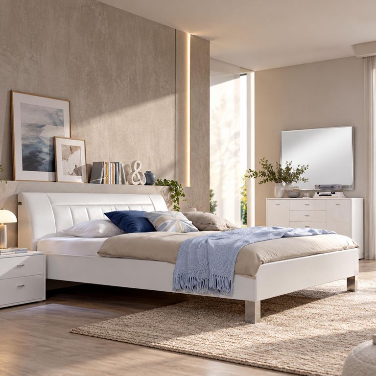 Tokio Faux Leather Cushion Headboard - Sizes Available