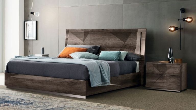 Favignana Bed - Rim Oak - Sizes Available