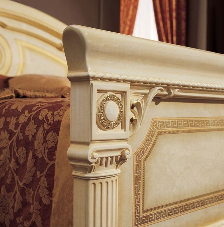 Aida Bed - 5ft King Size - Ivory