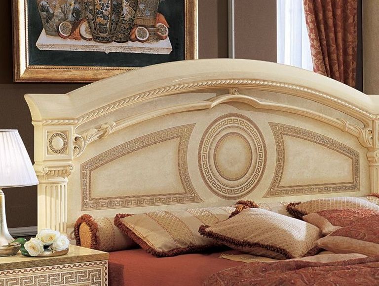 Aida Bed - 5ft King Size - Ivory