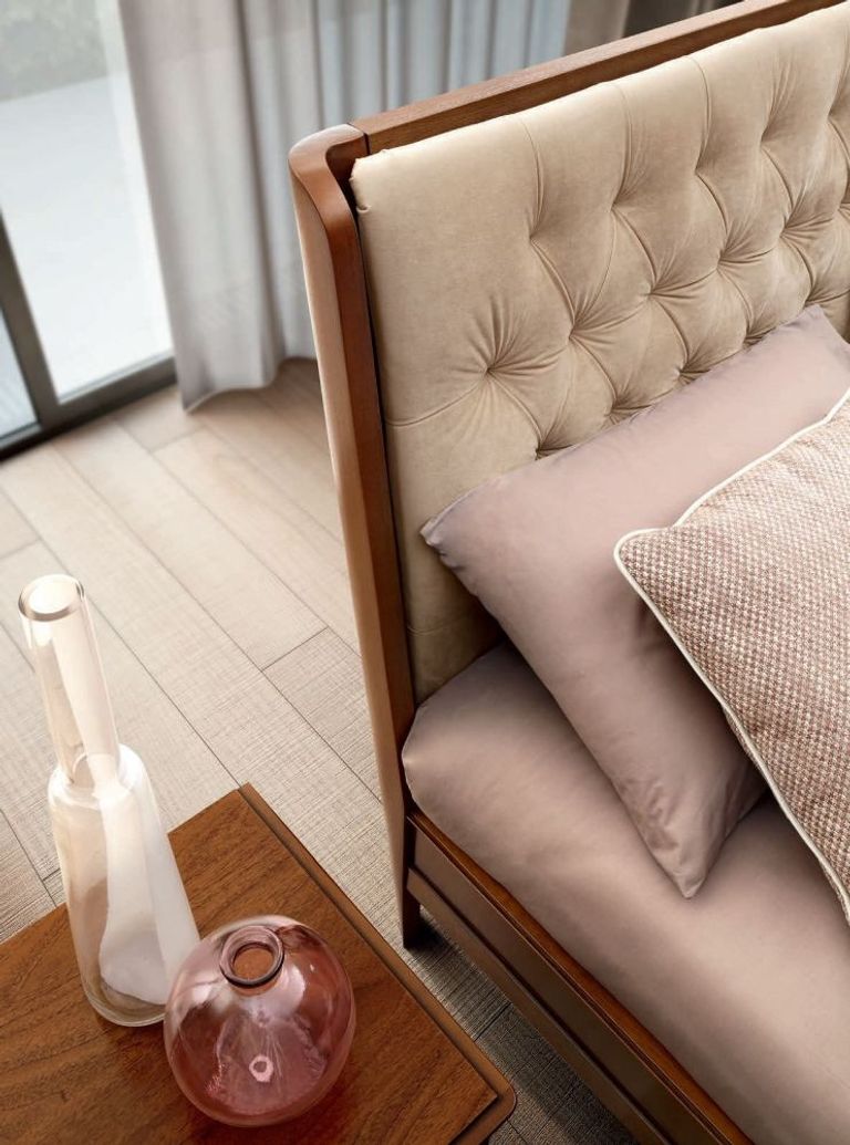 Giotto Bed - 5ft King Size - Walnut