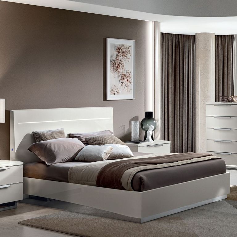 Kimera Bed - White - Sizes Available