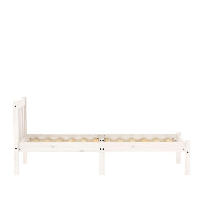 Rio Bed - White Washed Wood - Sizes Available