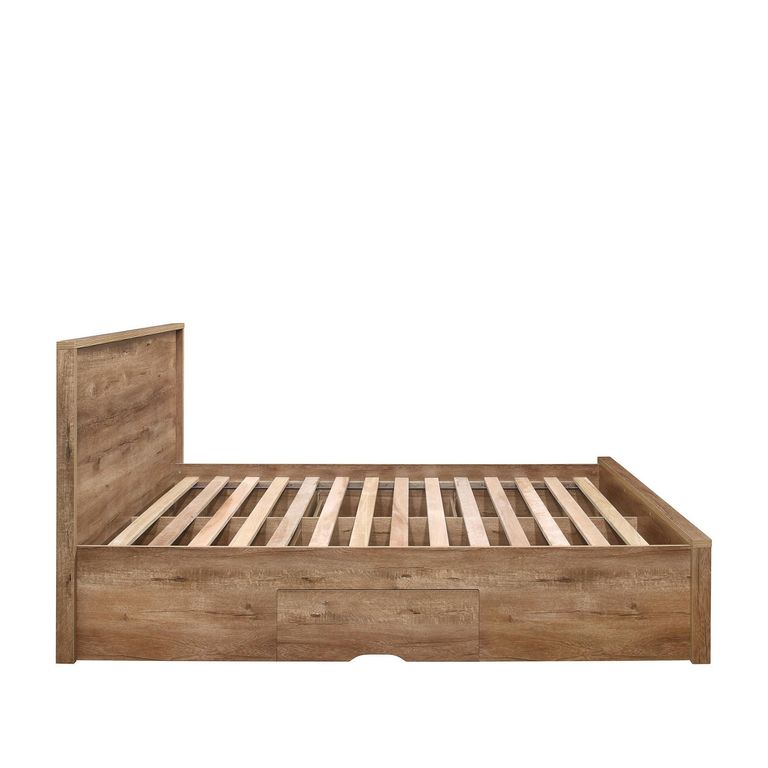 Stockwell Bed - Rustic Oak - Sizes Available