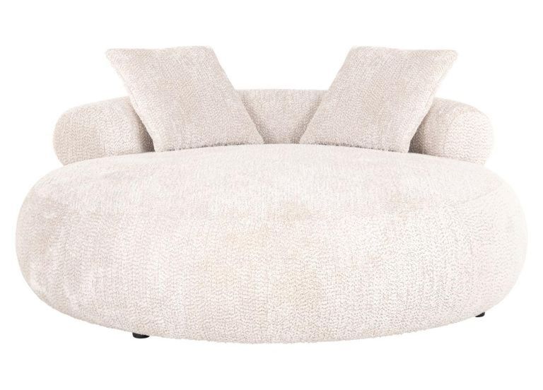 Tivola Cream Fabric Daybed