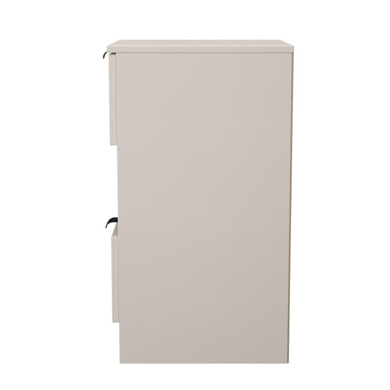 Bora Bedside Cabinet - 2 Drawer - Open Shelf - Kashmir Matt