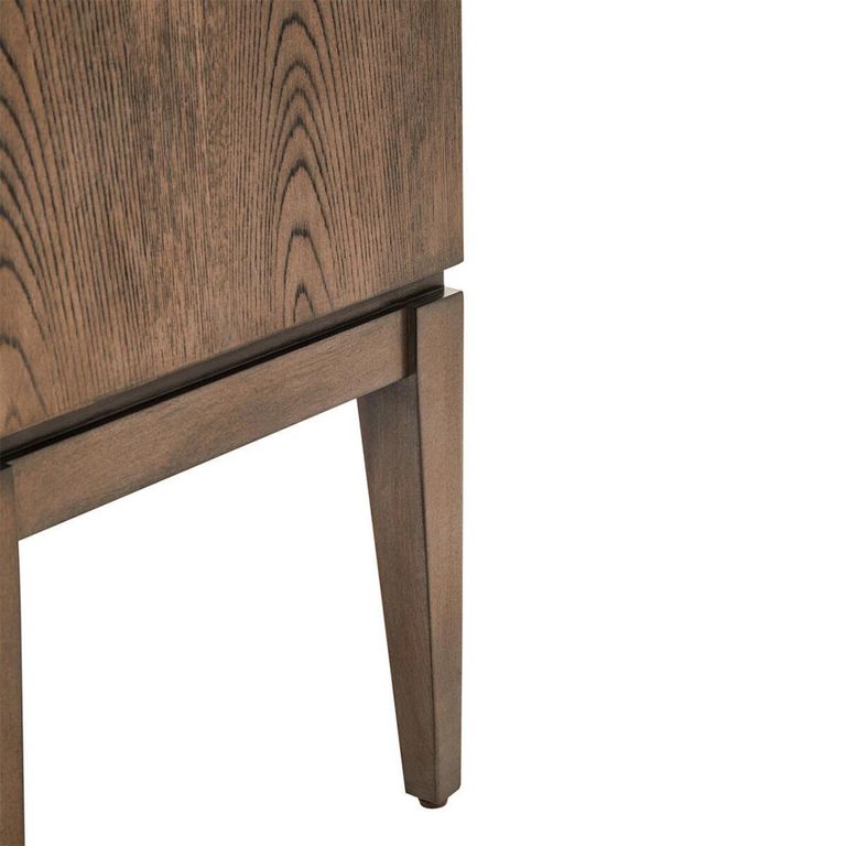 Dimaro Bedside Table - 1 Drawer - Elm Wood