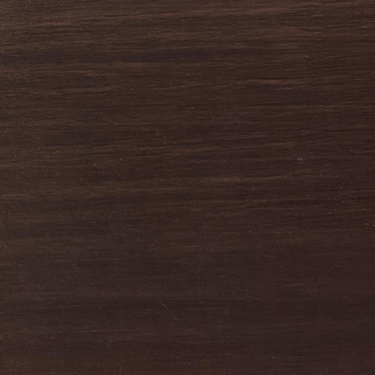 Luna Bedside Table - 1 Drawer - Espresso and Black - Wood and Metal