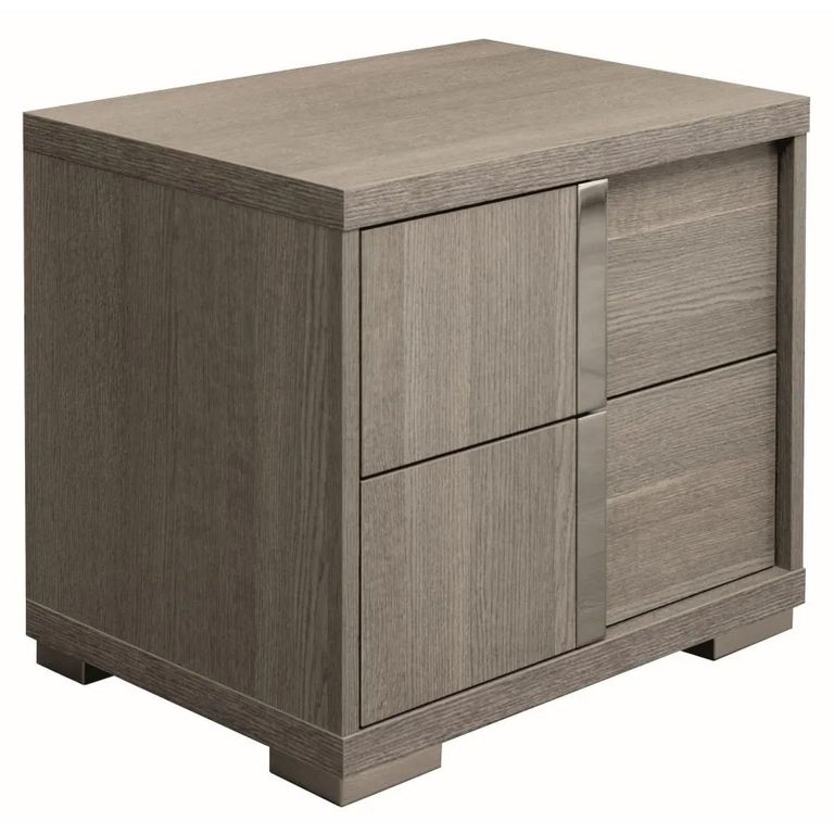 Tivoli Bedside Cabinet - LHF - Grey Wood