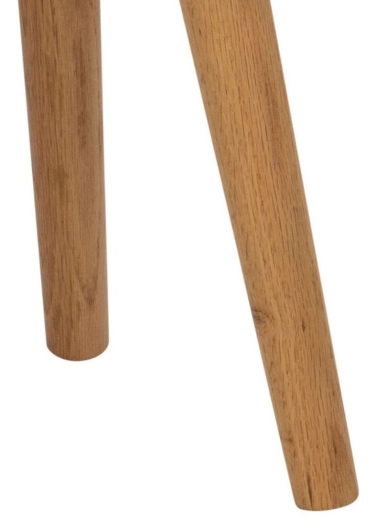 Mitra Bedside Table - 1 Drawer - White and Oak