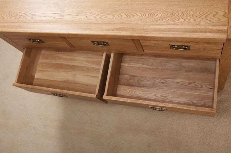 Kent Chest - 3+4 Drawer - Wide - Oak