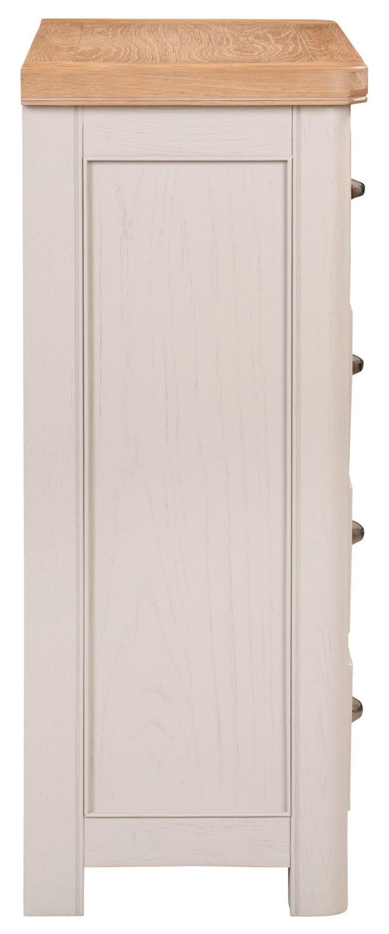 Clarion Chest - 2+3 Drawer - Oak and Grey