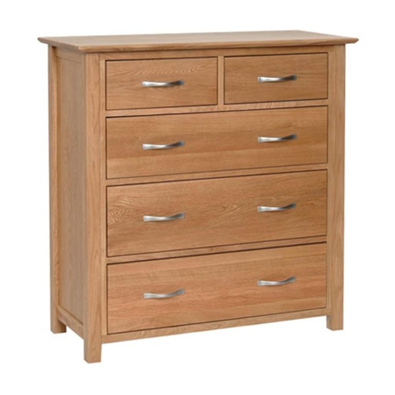 Nimbus Chest - 3+2 Drawer - Oak