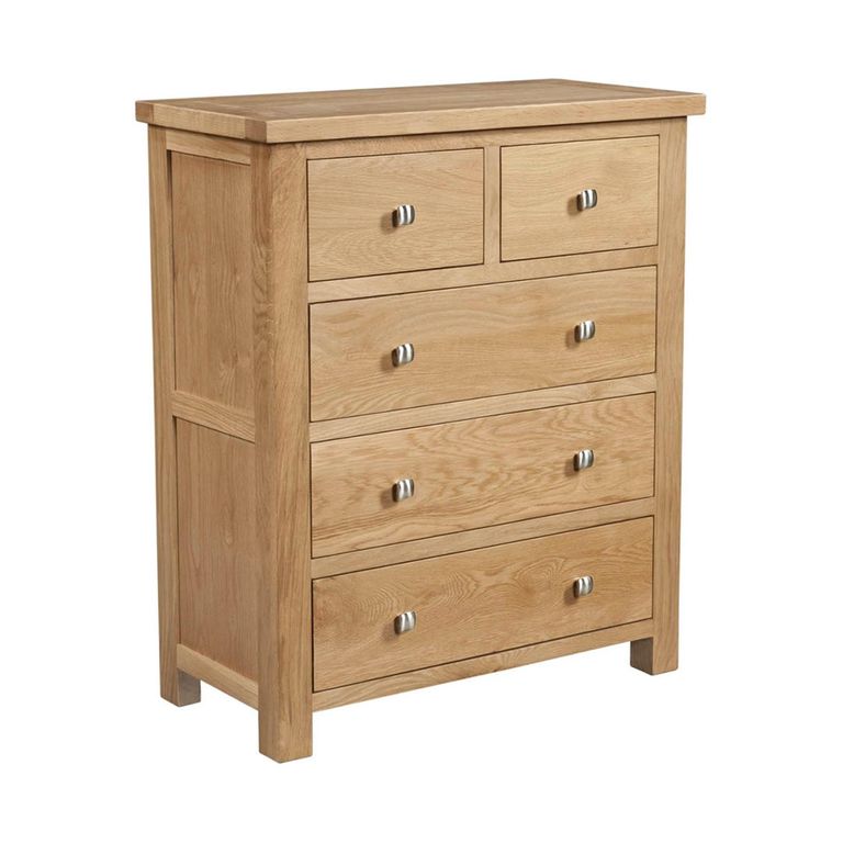 Appleby Chest - 2+3 Drawer - Oak