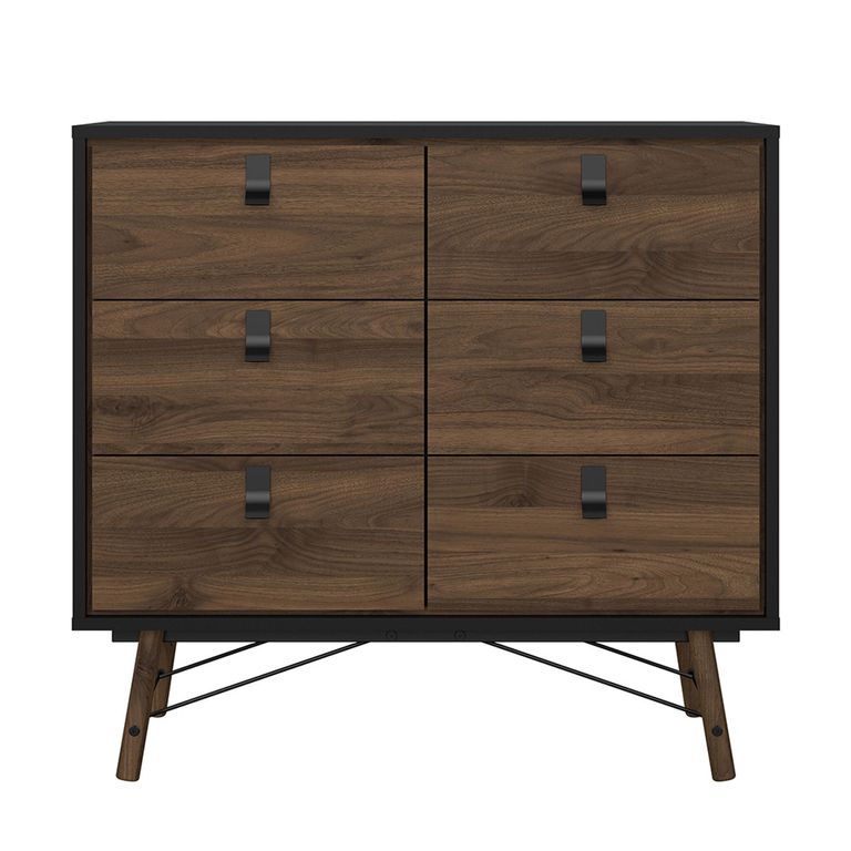 Ry Chest - 6 Drawer - Black