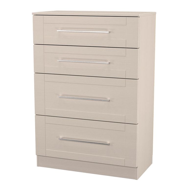 York Chest - 4 Drawer - Deep - Cashmere