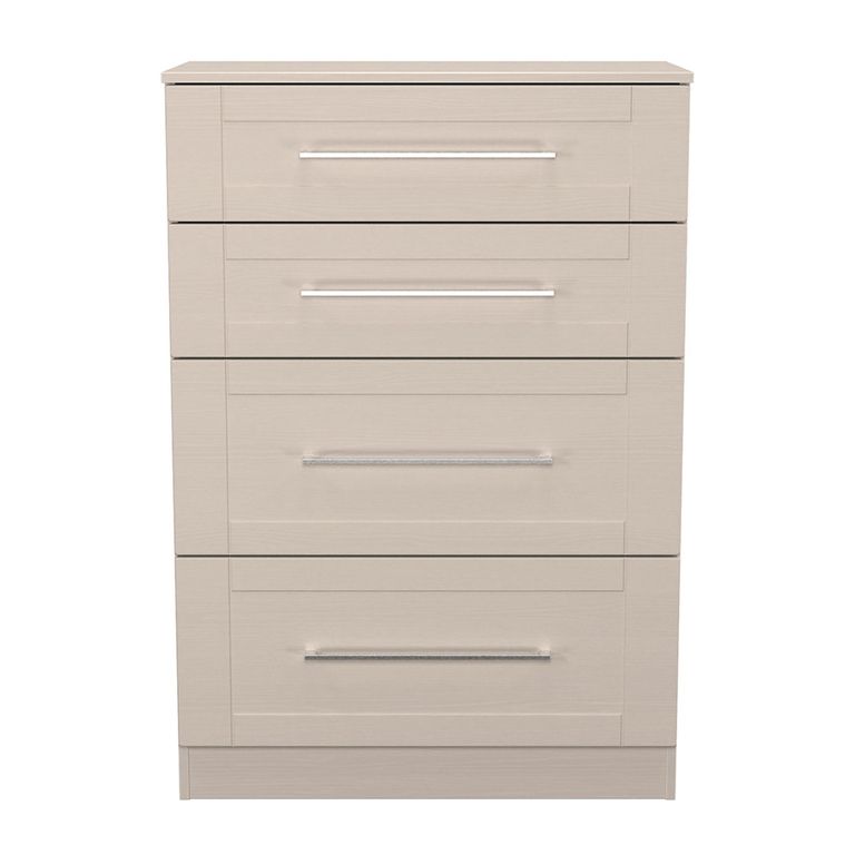 York Chest - 4 Drawer - Deep - Cashmere