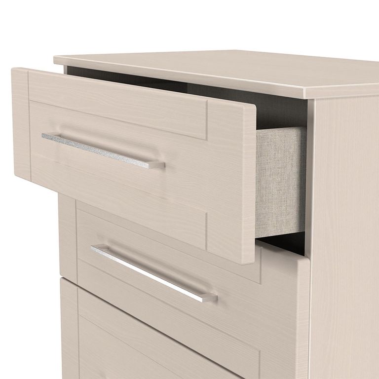 York Chest - 4 Drawer - Deep - Cashmere