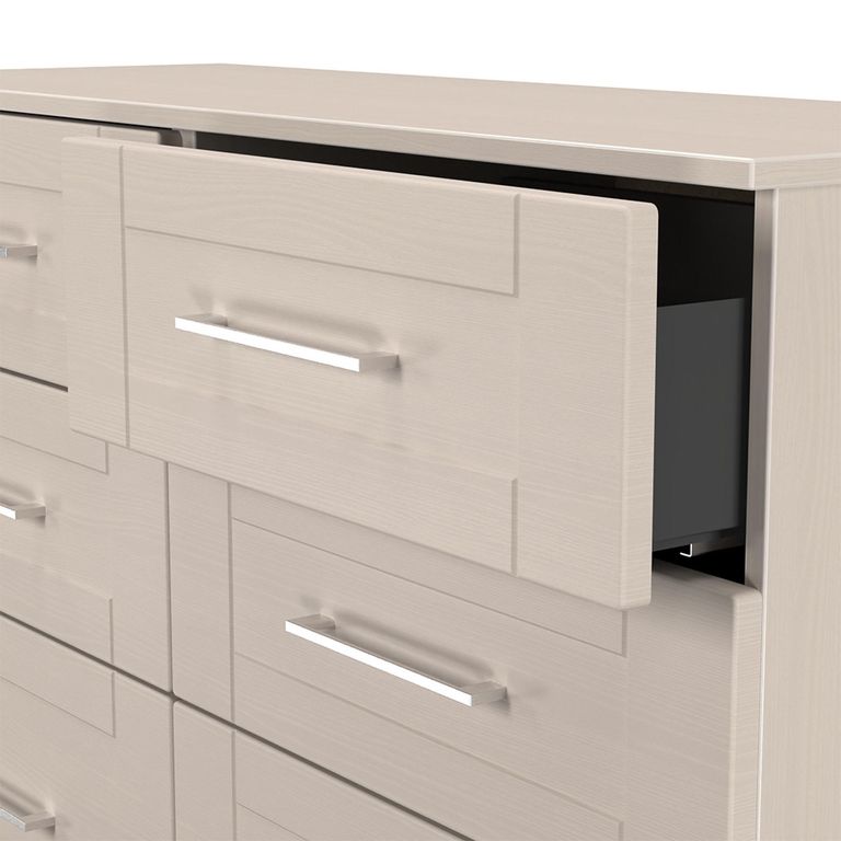 York Chest - 6 Drawer - Midi - Cashmere