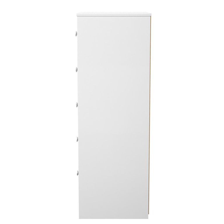 San Jose Chest - Narrow - 5 Drawer - White