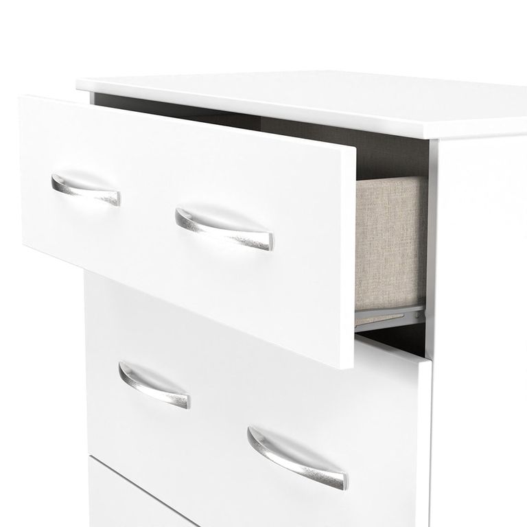 Avon Chest - 3 Drawer - Deep - White