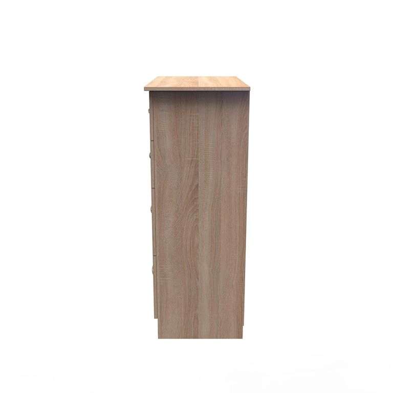 Avon Chest - 4 Drawer - Deep - Oak