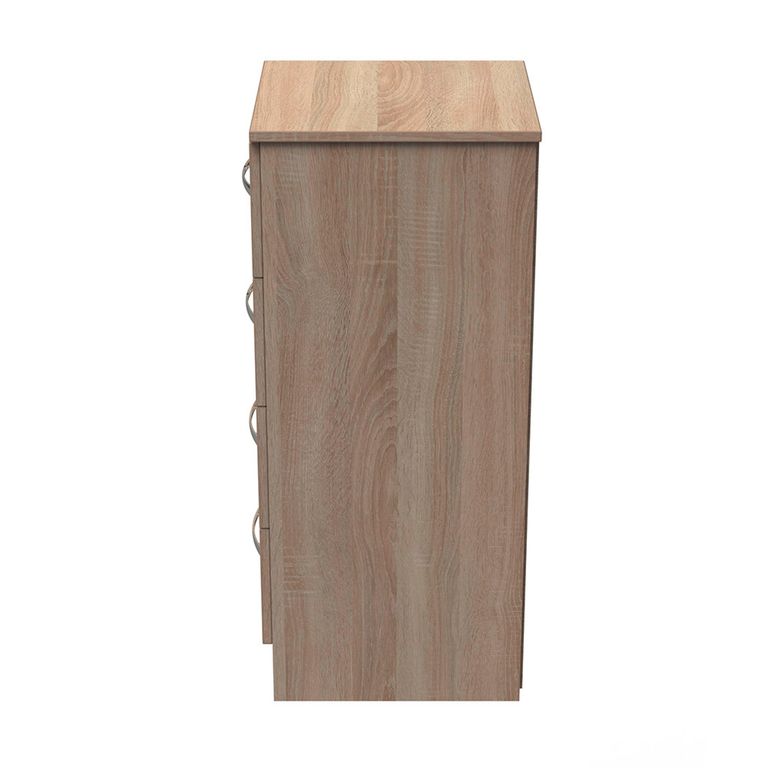 Avon Chest - 4 Drawer - Narrow - Oak