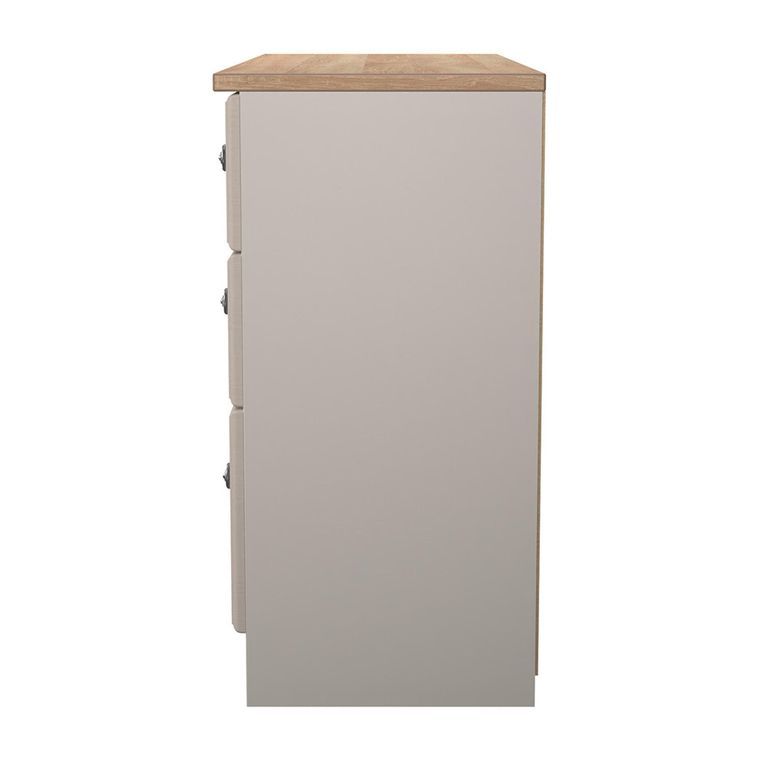 Norfolk Chest - Midi - 6 Drawer - Cashmere and Oak