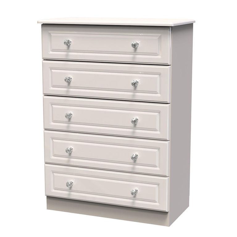 Balmoral Chest - 5 Drawer - Cashmere