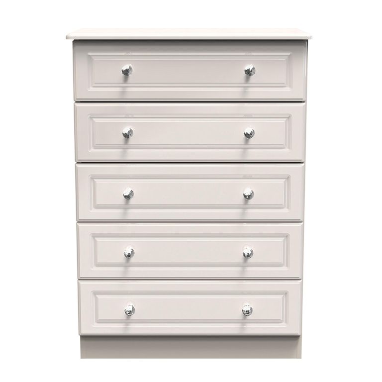 Balmoral Chest - 5 Drawer - Cashmere