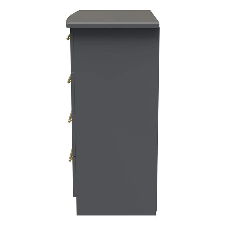 Haworth Chest - 4 Drawer - Grey