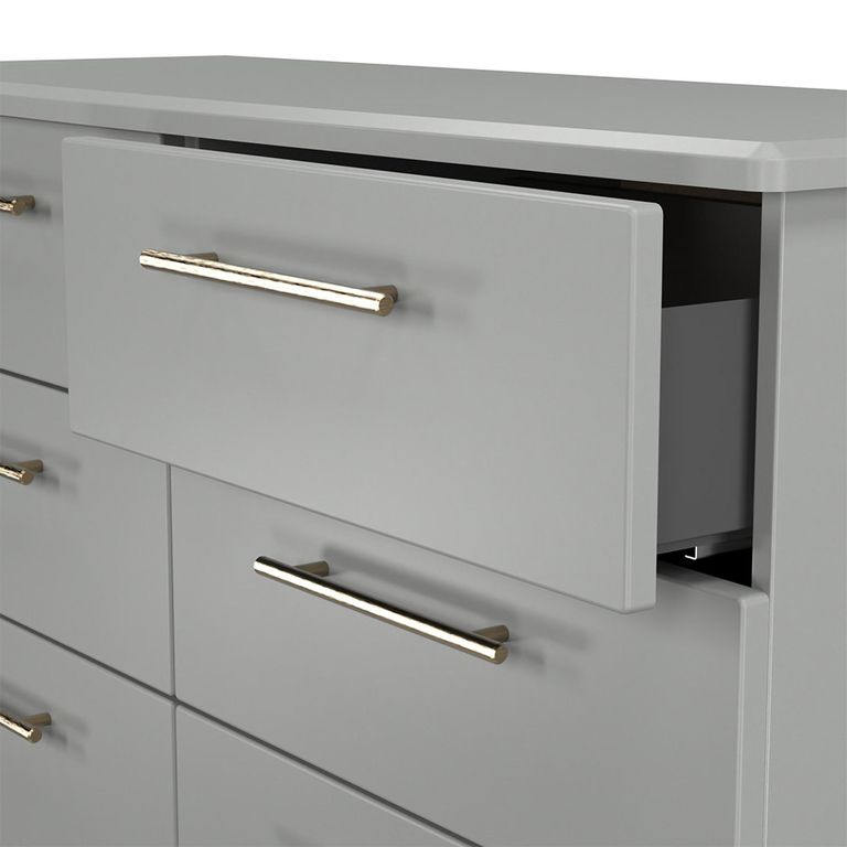 Haworth Chest - 6 Drawer - Midi - Grey