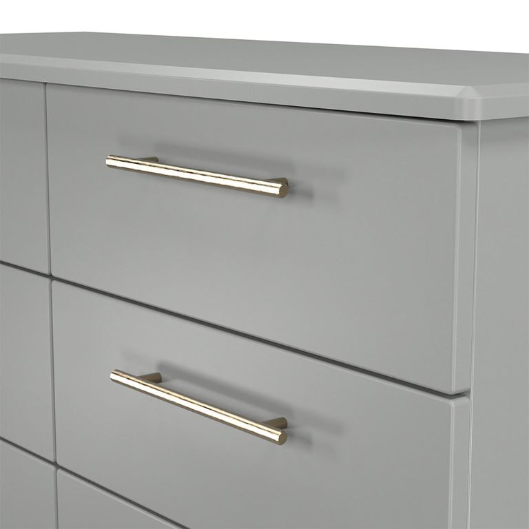 Haworth Chest - 6 Drawer - Midi - Grey