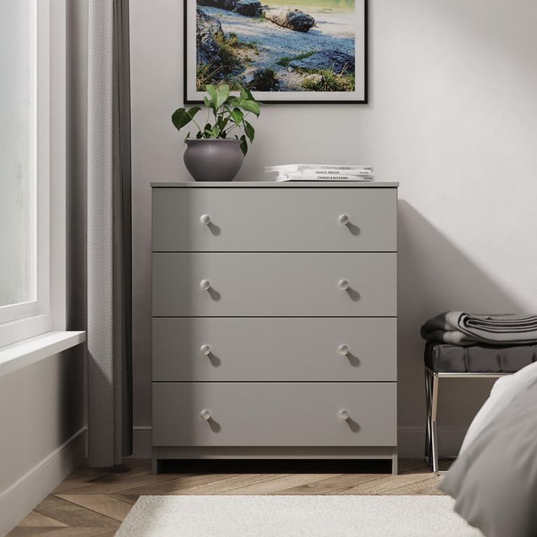 Yarmouth Chest - 4 Drawer - Dusk Grey